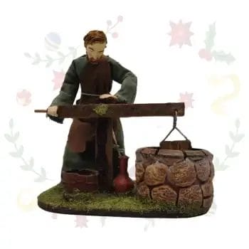 Figura con Movimiento Pozo Agua