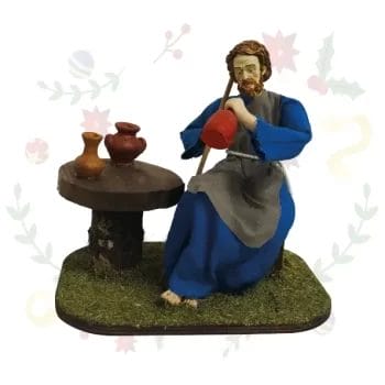 Figura con Movimiento Bebedor